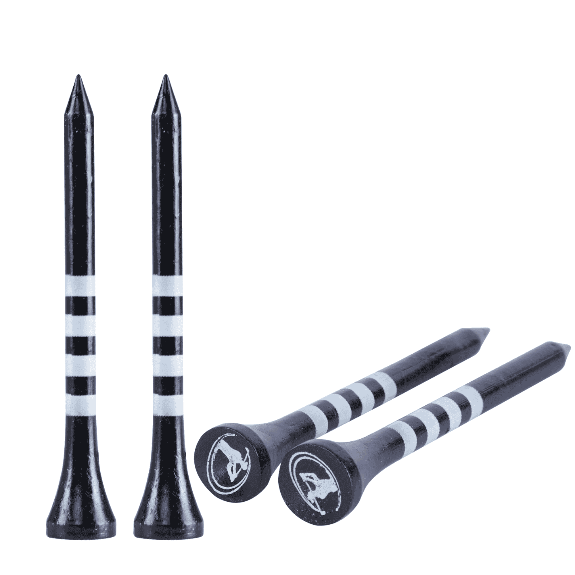 70mm tees with white stripes in Golf Set Bundles for sale