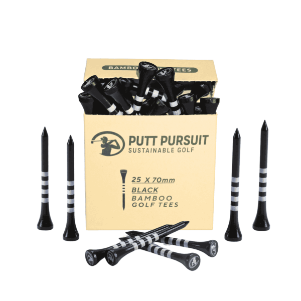 black golf tees 25pack
