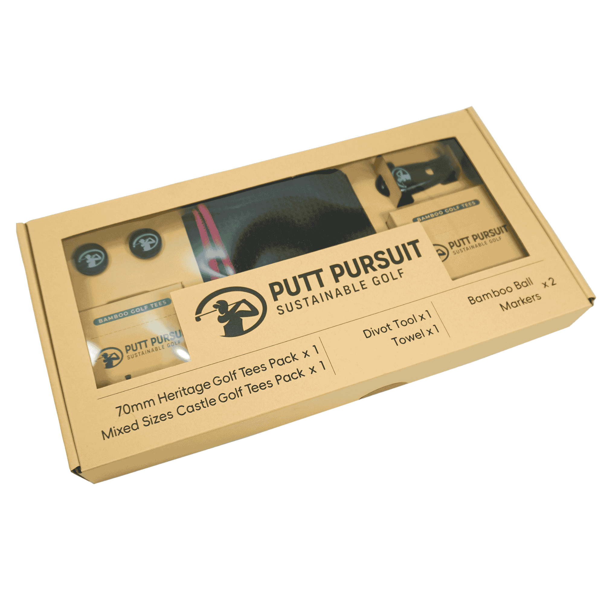 Golf Gift Set Ideal For Christmas and Fathers Day box front