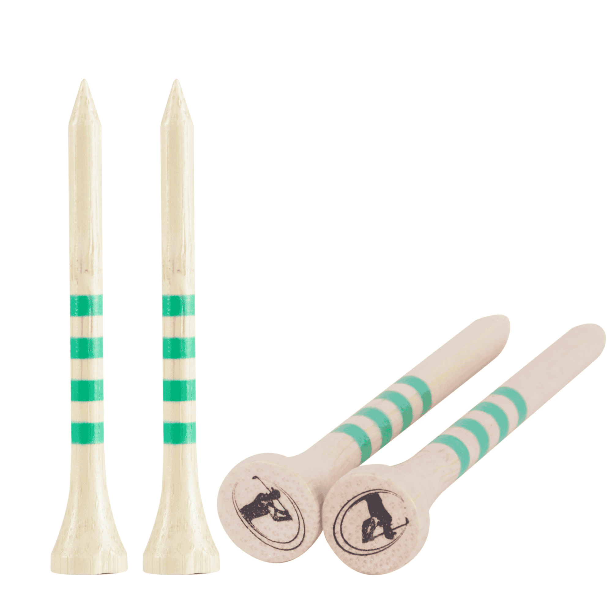 Golf Bundles Online 70mm with green stripes